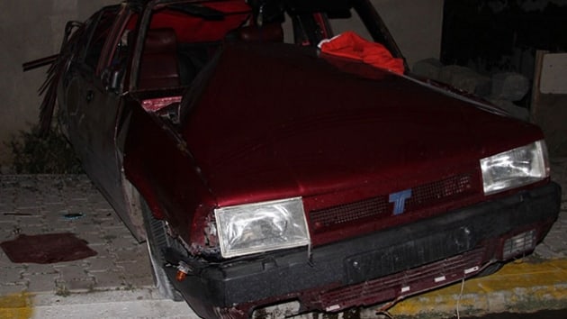 Erzincanda kaza: 4 yaral  