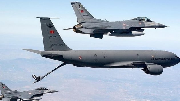 TSK'dan Irak'n Kuzeyine hava harekat