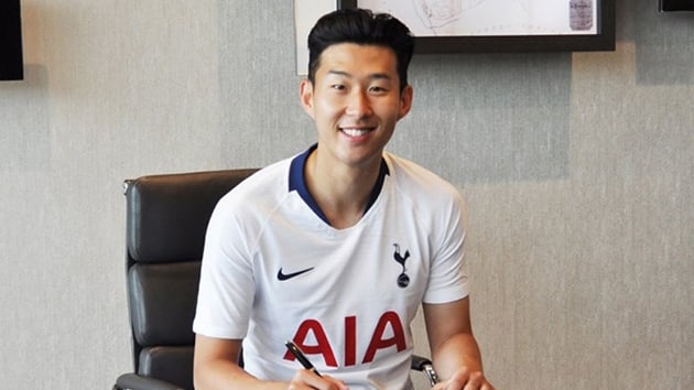 Heung Min Son, Tottenham ile szleme uzatt