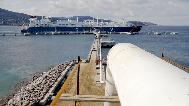 Trkiye LNG ithalatnda Avrupa ikincisi oldu