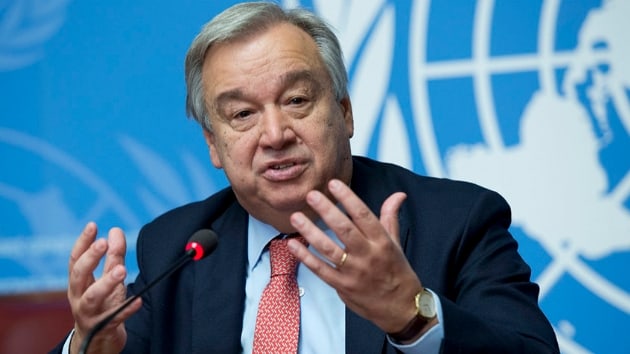 BM Genel Sekreteri Guterres: Gazze'deki insani felaketi derinletirecek ykc bir atmann eiinden dnmek iin tm taraflarn geri adm atmas gerek