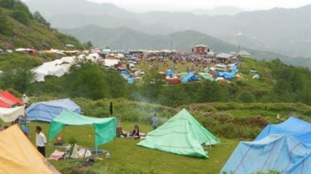 14'ncs dzenlenen 'Kazda Karadenizliler Yayla enlii'nde bir araya gelen vatandalar doyasya elendi