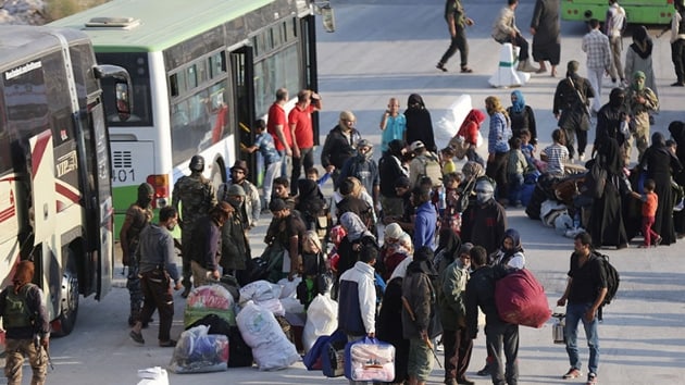 Suriye'nin gneyinden zorunlu tahliyeler 