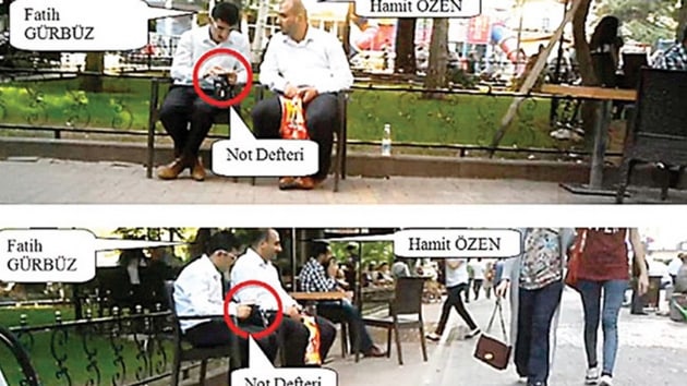 Eskiehir'de FET'ye yakn esnaftan 'himmet' toplayan pheliler grntlendi