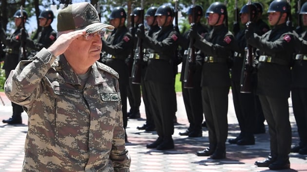 Genelkurmay Bakan Orgeneral Gler, ilk ziyaretini Erzincan'a yapt