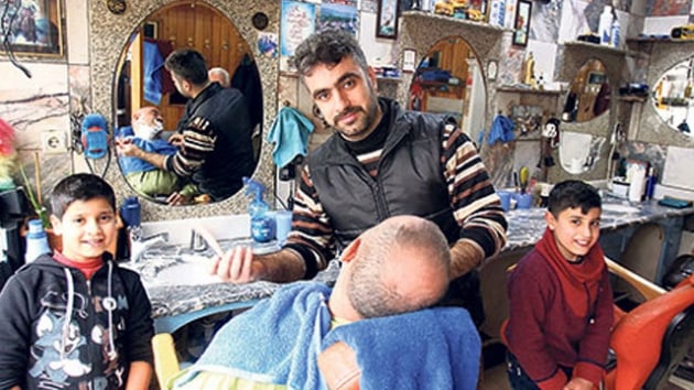 Trkiye'deki 32 Suriyeliye kuafrlk frsat 