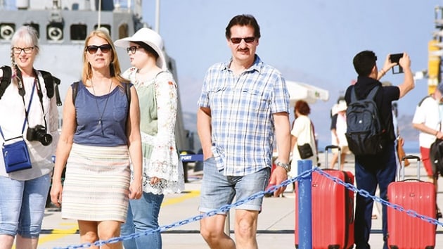 Alman turistte tay ykselttik