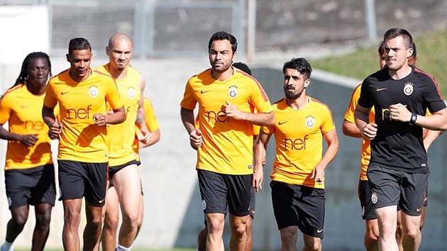Galatasaray'n kamp kadrosu akland