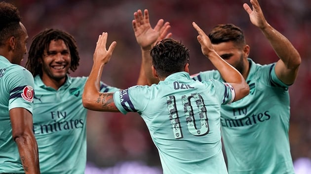 Arsenal hazrlk manda PSG'yi datt