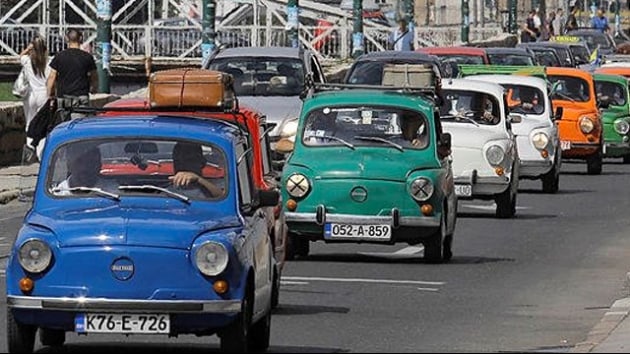 Bosna Hersek'te 'Fiat Fio' festivali