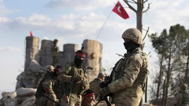 Afrin'de 'temizlik' almalar sryor 