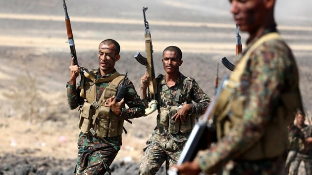 Yemen'de Husilerle ordu gleri arasnda kan atmada 36 Husi ld, 50 Husi yaraland
