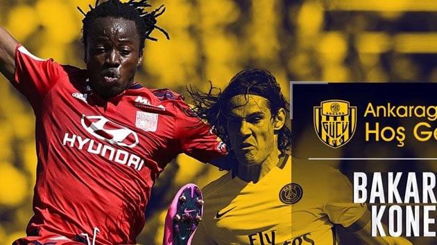 Bakary Kone resmen Ankaragc'nde