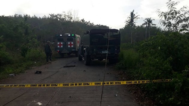 Filipinler'in Basilan blgesinde dzenlenen intihar saldrsnda 11 kii ld, 5 kii yaraland