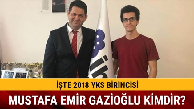 YKS birincisi Mustafa Emir Gazioğlu kimdir
