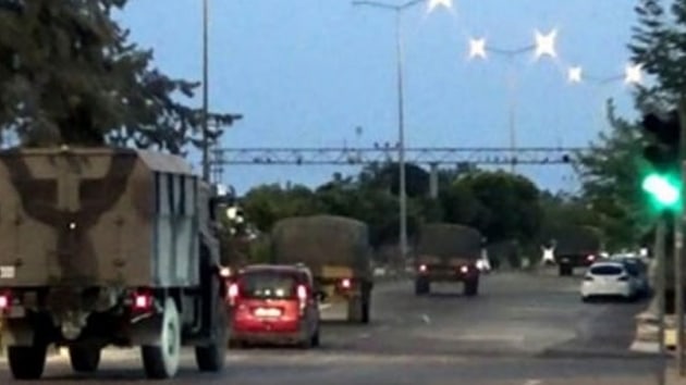 Suriye'ye askeri ara sevkiyat