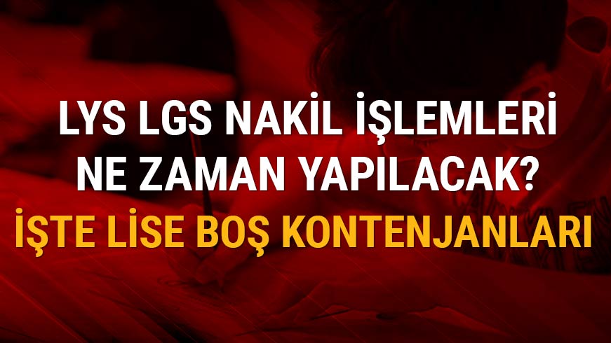 Ek yerle�tirme ve nakiller ne zaman?