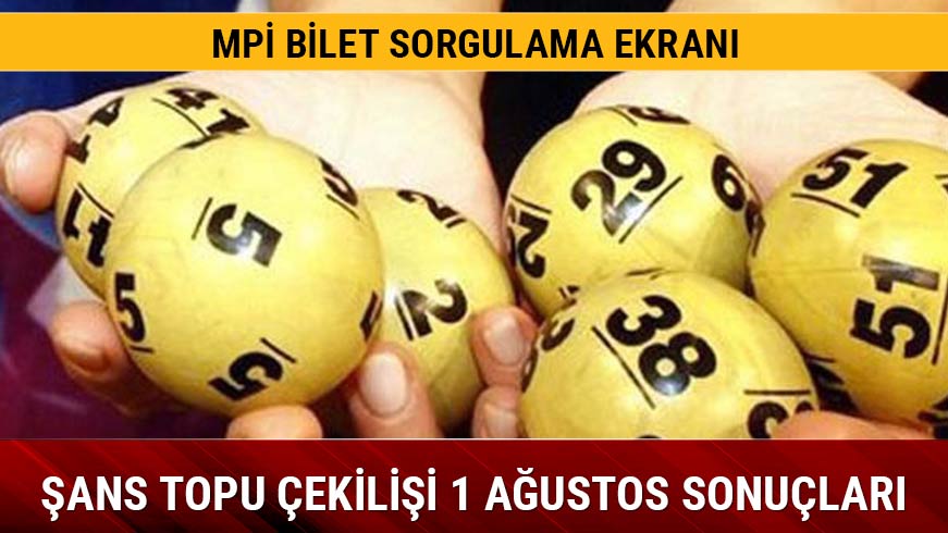 �ans Topu �ekili� sonu�lar� a��kland�