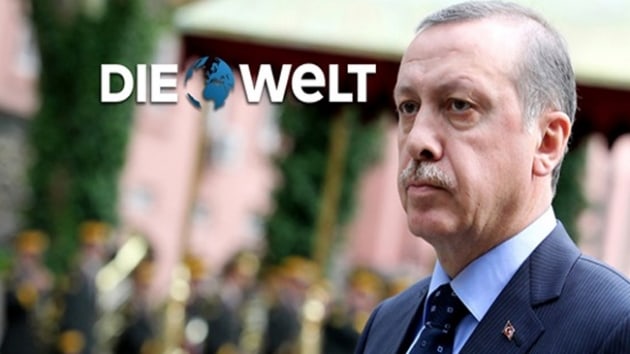 Alman gazetesinden 'Erdoan' rtkanl: Protesto edin