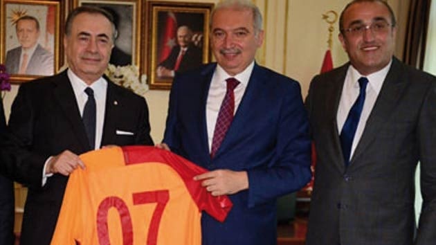Galatasaray'dan Mevlt Uysal'a ziyaret