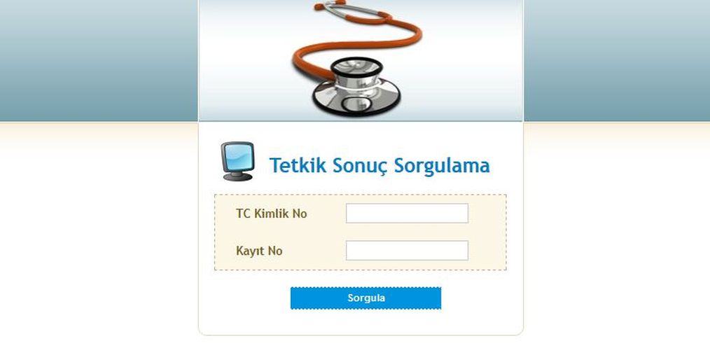 Tahlil sonu�lar� nas�l sorgulanacak