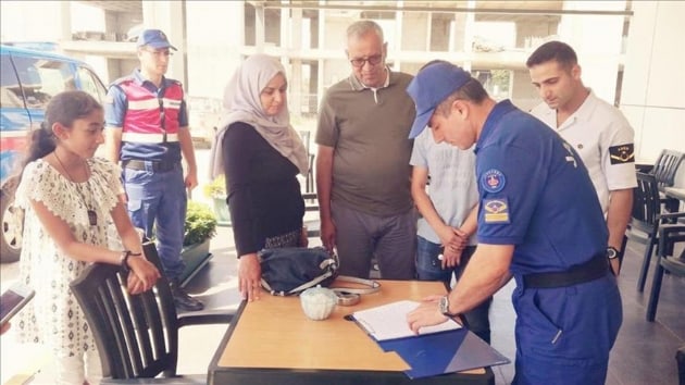 Turiste benzin istasyonunda unuttuu antas ulatrld