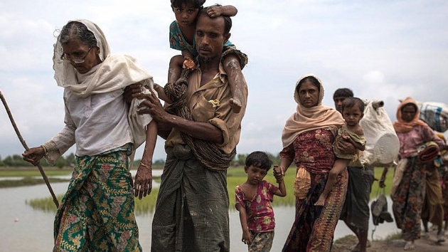 Myanmar hkmeti, UCM'nin, 700 binden fazla Arakanl Mslmann Banglade'e snmak zorunda kalmasyla ilgili soruturma balatmak iin talepte bulunmasna sert tepki gsterdi