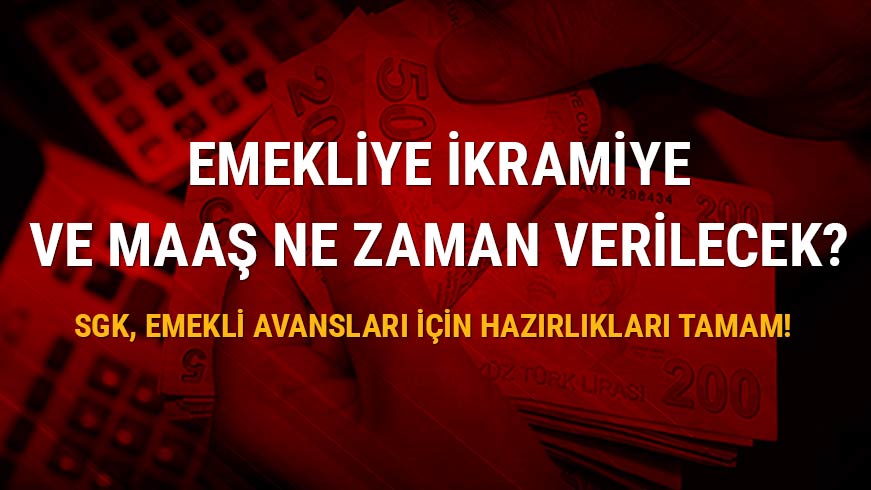 Emekli ikramiye tarihi belli oldu