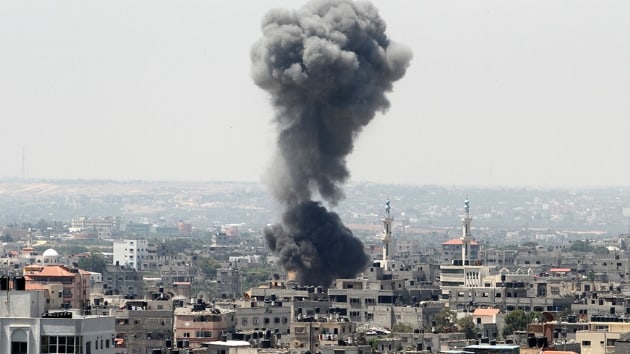 Gazze eridi'ndeki 2 ayr noktaya dzenlenen saldrda 1 kii yaraland