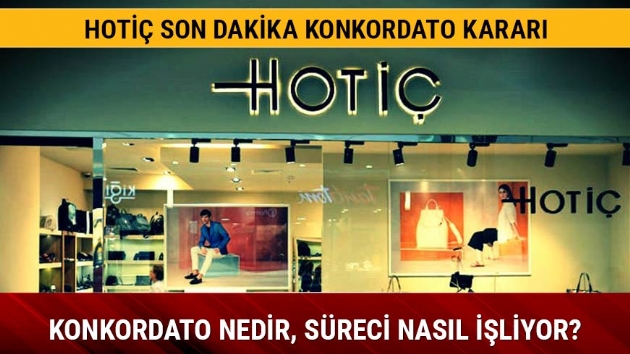 Hotiç konkordato ilan etti