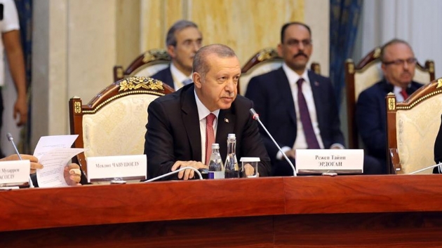 Bakan Erdoan: Bizim 15 Temmuz'da yaadmz sknty Krgzistan yaamasn