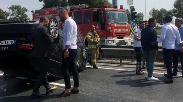 Dn konvoyunda kaza, yarallar var 