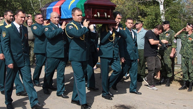 Bombal saldrda hayatn kaybeden DHC lideri Zaharenko topraa verildi