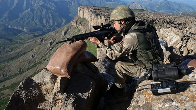 Diyarbakır Hazro'da 2 PKK'lı terörist öldürüldü