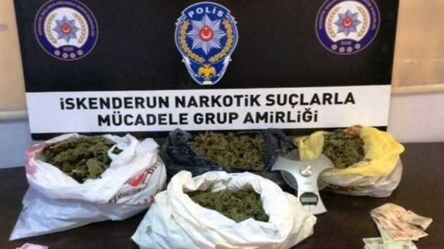 skenderun'da uyuturucu operasyonu: 17 gzalt
