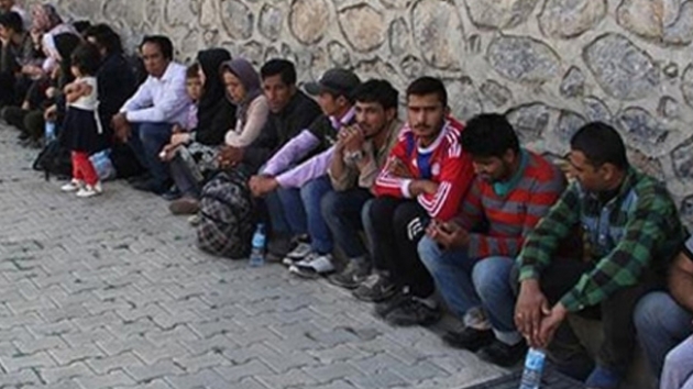 Hatay'da 32 dzensiz gmen yakaland      