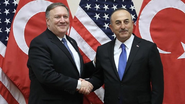 ABD: Pompeo ve avuolu, Esed rejiminin dlib'e saldrsnn kabul edilemeyecei konusunda hemfikir