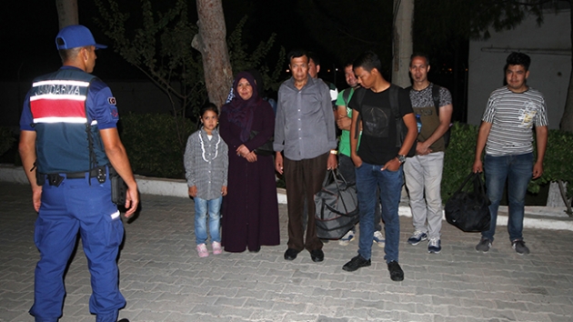 Balkesir'de 9 Afganistanl kaak yakaland 
