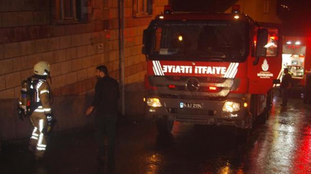 Sultanbeyli Devlet Hastanesi'nde yangn kt