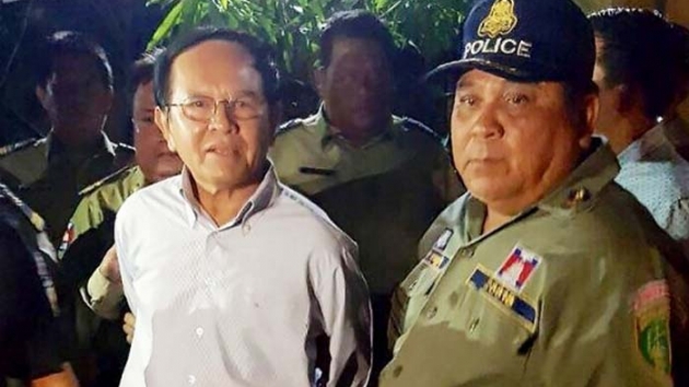 Kamboya'da tutuklanan muhalif lidere ev hapsi 