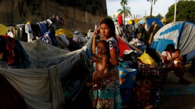 Brezilya'daki Venezuelal gmenler lkelerine geri dnyor