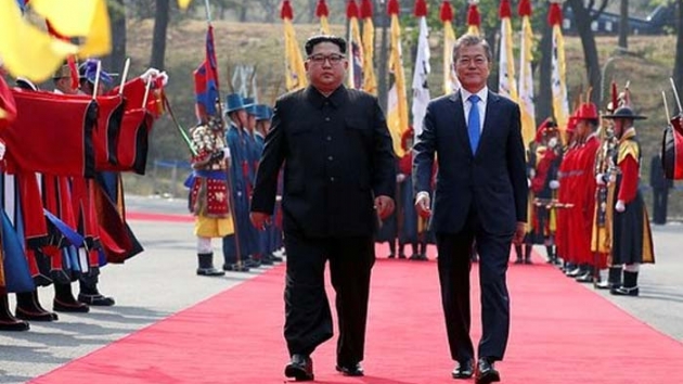Gney ve Kuzey Kore arasndaki ortak irtibat brosu alyor 