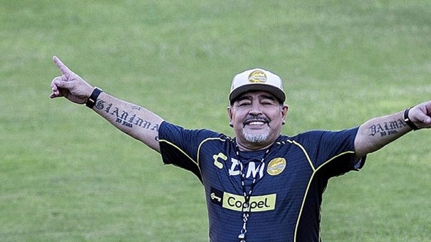Meksika'da Maradona rzgar