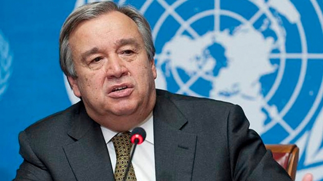 BM Genel Sekreteri Guterres dlib'de sava nleme ars yapt