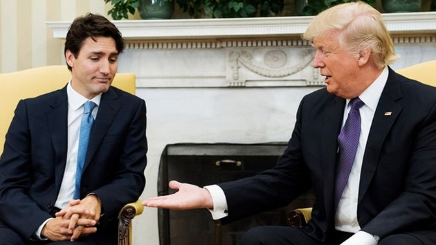 Kanada Babakan Trudeau, lkesi iin olumsuz artlar ierecek bir NAFTA'y imzalamayacak