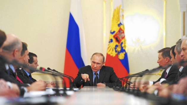Putin, Rusya Gvenlik Konseyinde dlibi grt