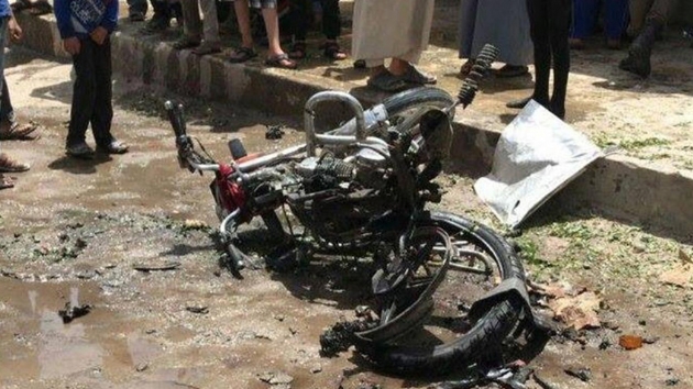 Suriye'nin Cerablus kentinde bombal motosikletli saldrda 10 kii yaraland