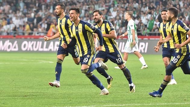 Fenerbahe deplasmanda Atiker Konyaspor'u 1-0 malup etti