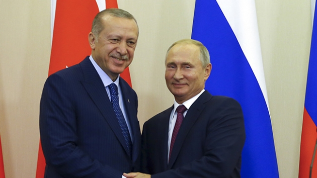 Cumhurbakan Erdoan Rusya'dan ayrld 