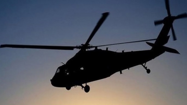 Sudan'da askeri helikopter dt